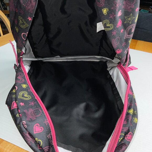 NWT Trans by JanSport Backpack - Skull & Hearts Pattern - Picture 12 of 15